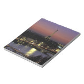 Europa, Frankreich, Paris, Sunset View Eiffel Notizblock (Rotiert)