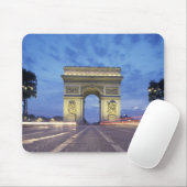 Europa, Frankreich, Paris. Triumphbogen Mousepad (Mit Mouse)