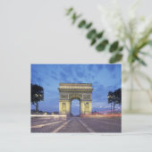 Europa, Frankreich, Paris Triumphbogen Postkarte (Stehend Vorderseite)