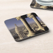 Europa, Frankreich, Paris, View Paris durch Getränkeuntersetzer (Linke Seite)