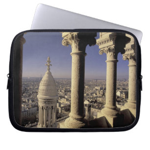 Europa, Frankreich, Paris, View Paris durch Laptopschutzhülle