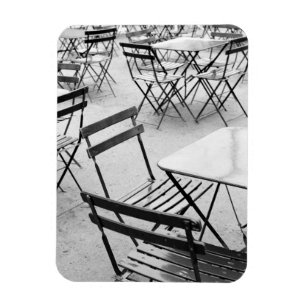 Europa, Frankreich, Paris. Vorsitz: Jardin du 3 Magnet