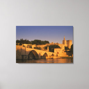 Europa, Frankreich, Provence, Avignon. Palais des Leinwanddruck