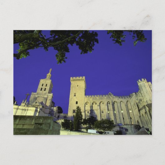 Europa, Frankreich, Provence, Avignon. Palais des Postkarte (Vorderseite)