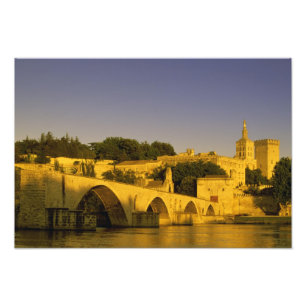 Europa, Frankreich, Provence, Avignon. Pont St, 2 Fotodruck