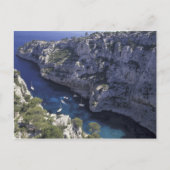 Europa, Frankreich, Provence, Calanques. Kalkstein Postkarte (Vorderseite)