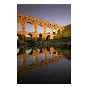 Europa, Frankreich, Provence, Gard. Pont du Gard, Fotodruck