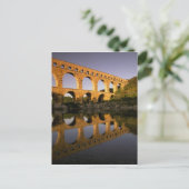 Europa, Frankreich, Provence, Gard. Pont du Gard Postkarte (Stehend Vorderseite)