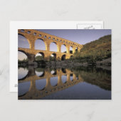 Europa, Frankreich, Provence, Gard, Pont du Gard, Postkarte (Vorne/Hinten)