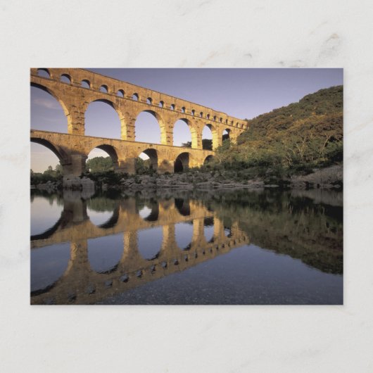 Europa, Frankreich, Provence, Gard, Pont du Gard, Postkarte (Vorderseite)