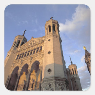 Europa, Frankreich, Rhonetal, Vallee du Rhone, Quadratischer Aufkleber