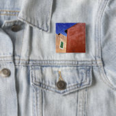 Europa, Frankreich, Roussillon. Farbige Wände Button (Beispiel)