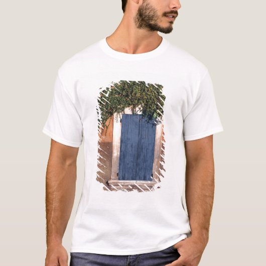 Europa, Frankreich, Roussillon. Ivy bedeckt die Wa T-Shirt (Vorderseite)