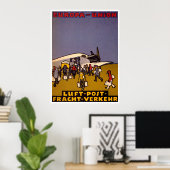 Europa-Gewerkschaft Luft Post Poster (Heimbüro)