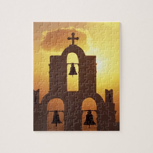 Europa, Griechenland, die Kykladen-Inseln, Santori Puzzle (Vertikal)