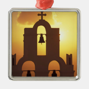 Europa, Griechenland, die Kykladen-Inseln, Santori Silbernes Ornament