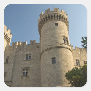 Europa, Griechenland, Dodekaninseln, Rhodos: Quadratischer Aufkleber