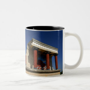 Europa, Griechenland, Kreta (auch Kriti), Heraklio Zweifarbige Tasse