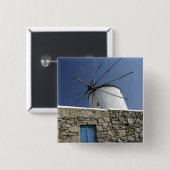 Europa, Griechenland, Mykonos.2 Button (Vorne & Hinten)