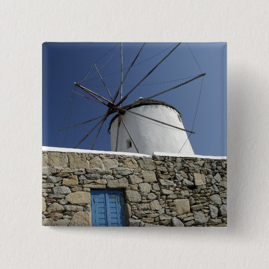 Europa, Griechenland, Mykonos.2 Button (Vorderseite)