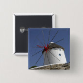 Europa, Griechenland, Mykonos.3 Button (Vorne & Hinten)