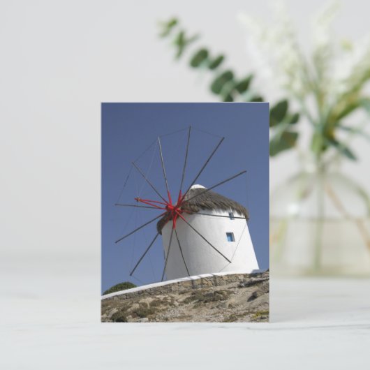 Europa, Griechenland, Mykonos. 3 Postkarte (Stehend Vorderseite)