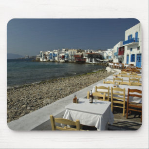 Europa, Griechenland, Mykonos. Ansichten der Küste Mousepad