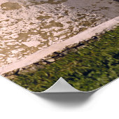 Europa, Griechenland, Mykonos. Ein auffallendes We Poster (Ecke)