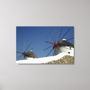 Europa, Griechenland, Mykonos. Leinwanddruck