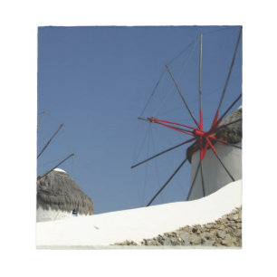 Europa, Griechenland, Mykonos. Notizblock