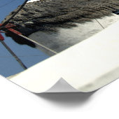 Europa, Griechenland, Mykonos. Poster (Ecke)