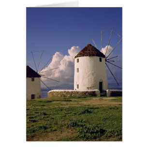 Europa, Griechenland, Mykonos. Weiß getüncht