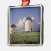 Europa, Griechenland, Mykonos. weiß Silbernes Ornament (Links)