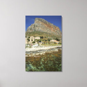 Europa, Griechenland, Peloponnes, Monemvasia. Die Leinwanddruck