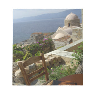 Europa, Griechenland, Peloponnes, Monemvasia (einz Notizblock