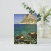 Europa, Griechenland, Peloponnes, Monemvasien. Das Postkarte (Stehend Vorderseite)