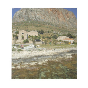 Europa, Griechenland, Peloponnes, Monemvasien. Die Notizblock