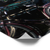 Europa, Holland, Amsterdam, gelbes Fahrrad und Poster (Ecke)