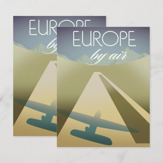 Europa im Luftverkehr (Vorne/Hinten)