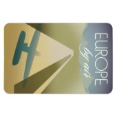 Europa im Luftverkehr Magnet (Horizontal)