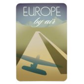 Europa im Luftverkehr Magnet (Vertikal)