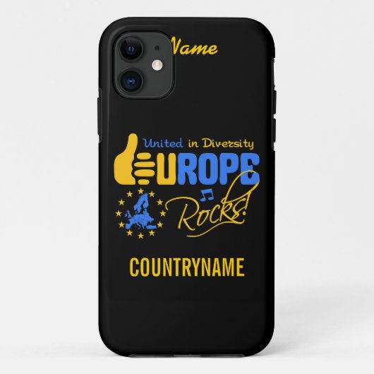 Europa iPhone Case-Mate Hülle (Rückseite)