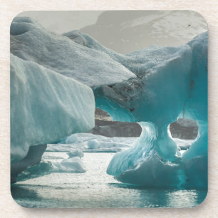 Europa, Island, Jökulsárlón. Eisbergformationen Untersetzer