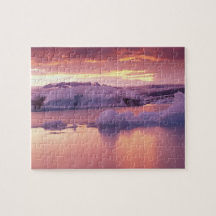 Europa, Island, Jökulsárlón-Lagune Puzzle