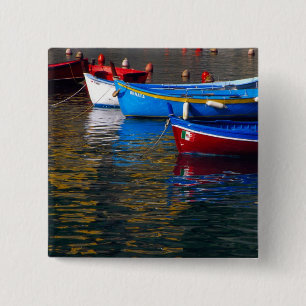 Europa, Italien, Cinque Terre, Boote in Vernazza Button