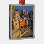 Europa, Italien, Cinque Terre. Dorf Vernazza Ornament Aus Metall (Rechts)