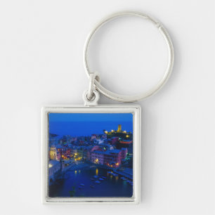 Europa, Italien, Cinque Terre, Vernazza. Hanglage Schlüsselanhänger