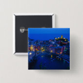 Europa, Italien, Cinque Terre, Vernazza. Hillside Button (Vorne & Hinten)