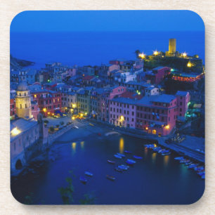 Europa, Italien, Cinque Terre, Vernazza. Hillside Untersetzer