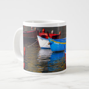 Europa, Italien, Cinque Terry, Boote in Vernazza Jumbo-Tasse